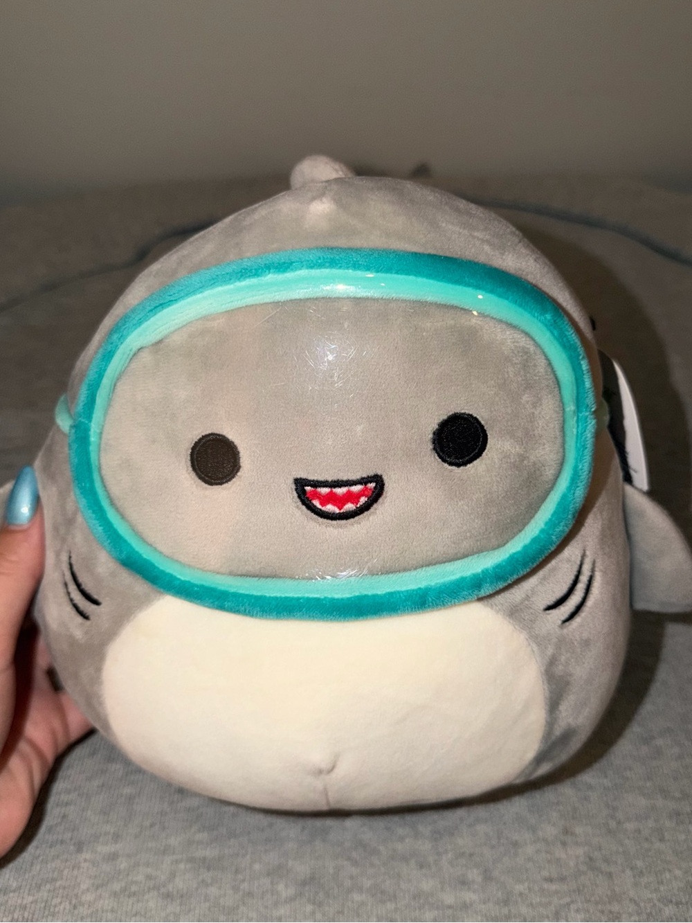 Gordon the Gray Shark Squishmallow